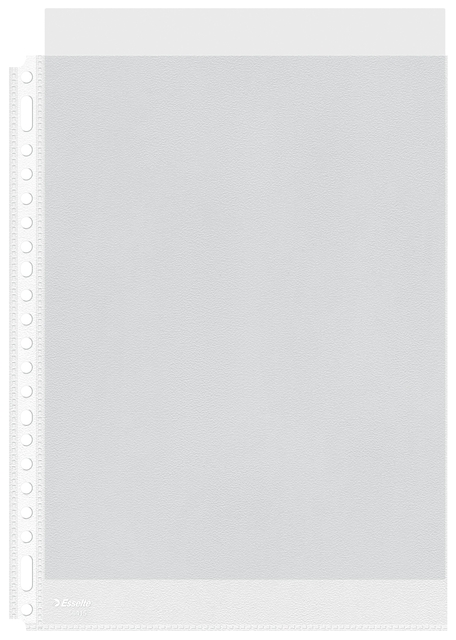 Pochette Esselte A4 21 perforations PP 0,08mm mat 100 pièces
