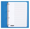 Intercalaire Quantore 4 perforations numéro 1-31 carton blanc