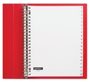 Intercalaire Quantore 23 perforations numéro 1-20 PP blanc