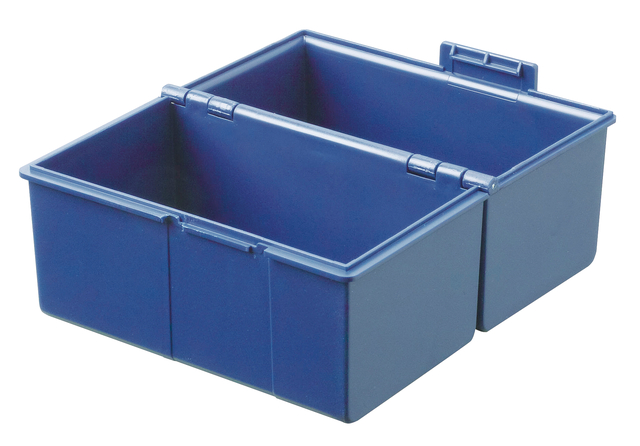 Boîte à fiches Han Large A6 plastique bleu
