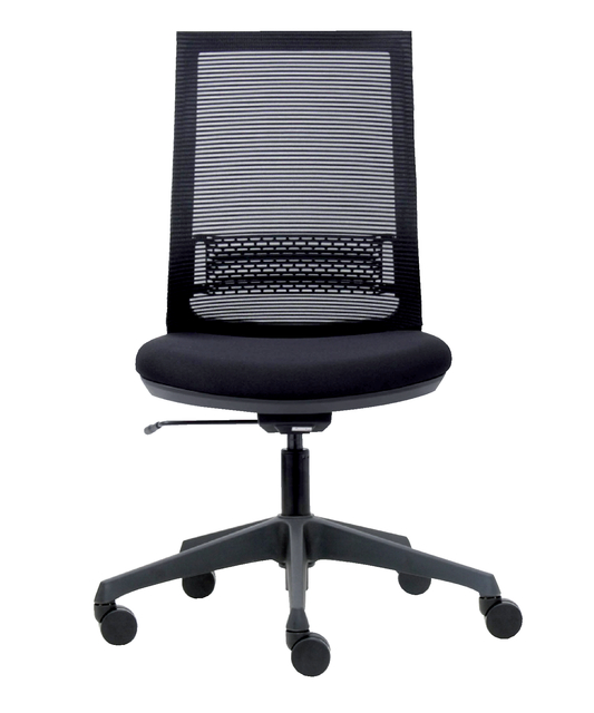Chaise de bureau Euroseats Cannillo dos maille noir