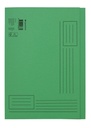 Chemise Quantore A4 bord décalé 250g vert