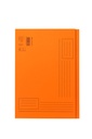 Chemise Quantore A4 bord décalé 250g orange