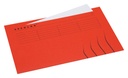 Chemise Secolor Folio grand onglet 100% carton recyclé 250g rouge