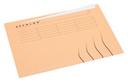 Chemise Secolor A4 grand onglet 100% carton recyclé 250g beige