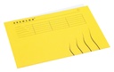 Chemise Secolor A4 100% carton recyclé 250g jaune