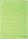 Pochette modèle L Exacompta Forever + fenêtre 120g vert clair 100 pièces