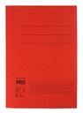 Chemise à rabats Quantore folio 250g rouge