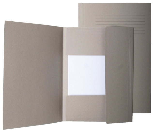 Chemise à rabats Quantore ICN1 A4 gris