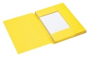 Chemise Secolor A4 3 rabats carton 100% recyclé 250g jaune