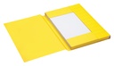 Chemise Secolor Folio 3 rabats carton 100% recyclé 250g jaune