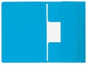 Dossiermap Djois Secolor Mammoet folio 3 kleppen 250gr recycled blauw