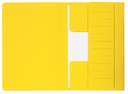 Chemise Djois Secolor Mammouth folio 3 rabats 250g recyclé jaune 10 pièces