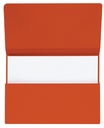 Pochette Secolor Folio carton 100% recyclé 250g rouge