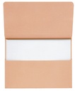 Pochette Secolor Folio carton 100% recyclé 250g chamois