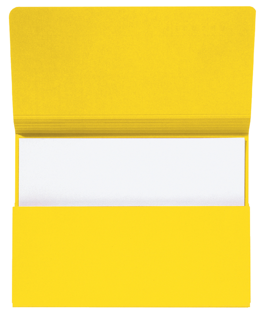 Pochette Secolor Folio carton 100% recyclé 250g jaune
