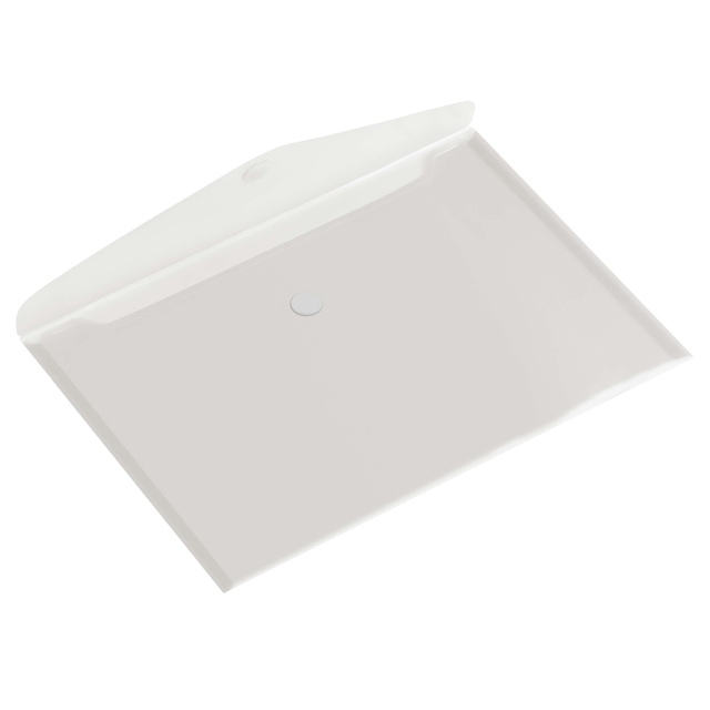 Pochette enveloppe Europel A5 paysage 250x180mm PP transparent blanc