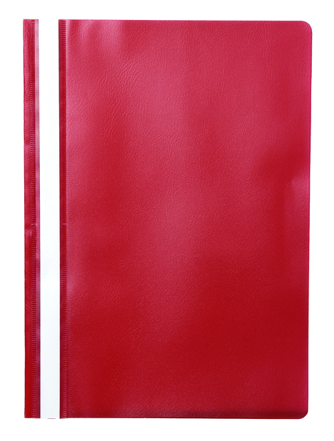 Chemise à lamelle Quantore A4 PP rouge