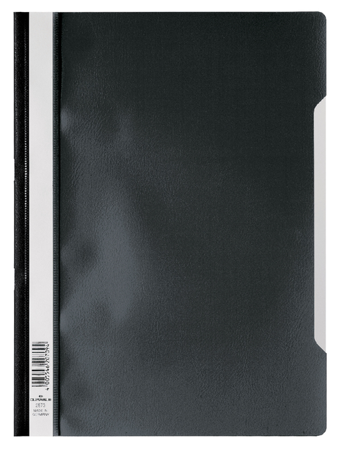 Chemise à lamelle Durable A4 PP noir