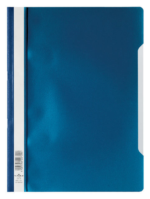 Chemise à lamelle Durable A4 PP bleu