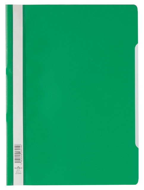 Chemise à lamelle Durable A4 PP vert