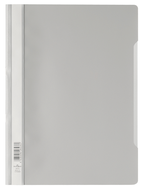 Chemise à lamelle Durable A4 PP gris