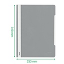 Chemise à lamelle Leitz Standard A4 PP recyclé bleu