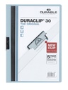 Chemise à clip Durable Duraclip A4 3mm 30 feuilles bleu ciel
