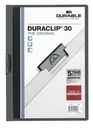 Chemise à clip Durable Duraclip A4 3mm 30 feuilles anthracite/gris