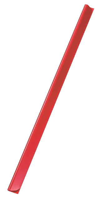 Baguette à relier Durable A4 6mm 60 feuilles rouge