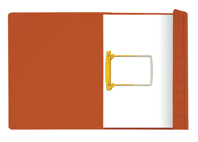 Chemise Clip Secolor A4 carton 100% recyclé 250g rouge 10 pièces