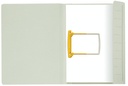 Clipmap Secolor A4 100% gerecycled karton 250gr grijs verpakt per 50 stuks