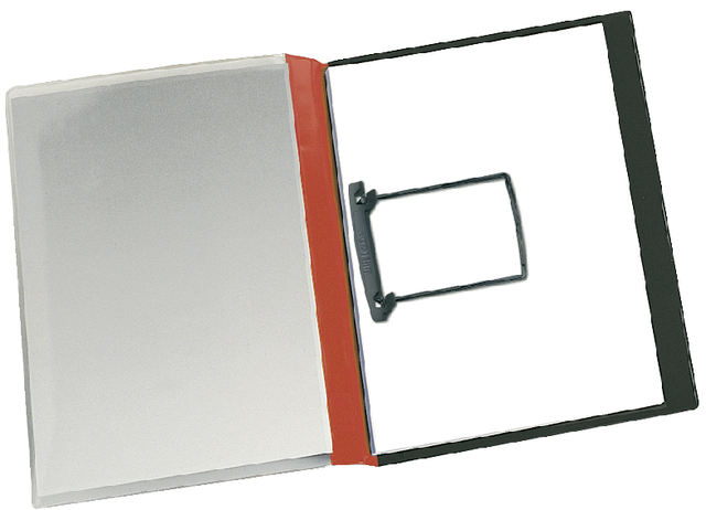 Chemise avec reliure JalemaClip A4 10 pièces rouge