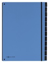 Sorteermap Pagna Trend A4 12 tabs lichtblauw