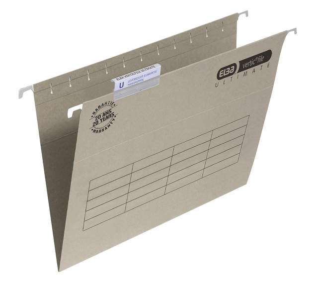 Dossier suspendu Elba Verticfile Ultimate Folio fond-V gris