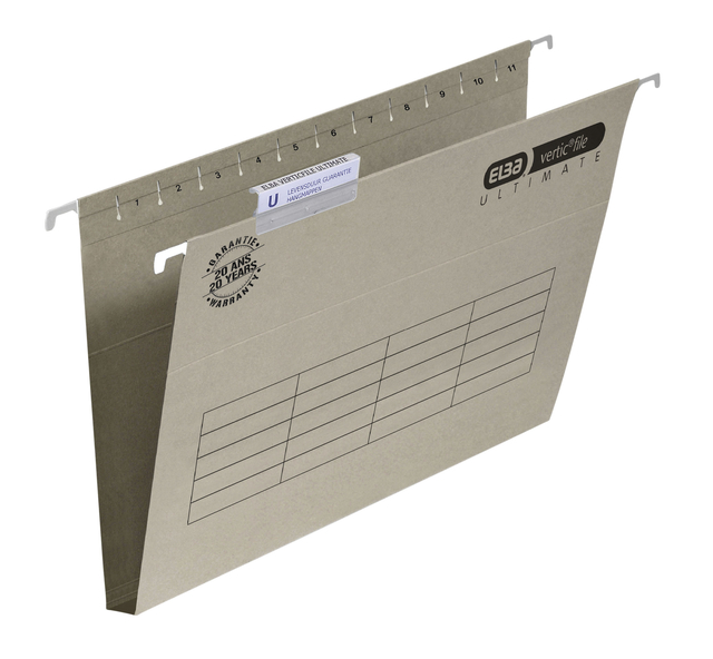 Dossier suspendu Elba Vertic Ultimate folio 30mm gris