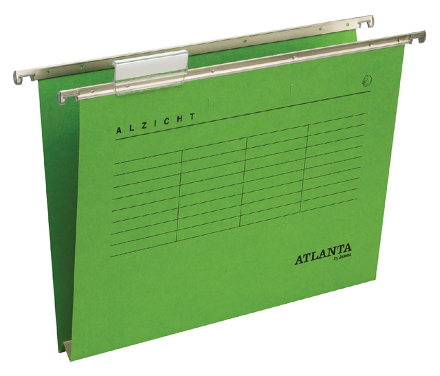 Dossier suspendu Djois Alzicht A4 frontal recyclé fond-U vert