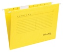 Dossier suspendu Djois Euroflex recyclé A4 Fond V jaune