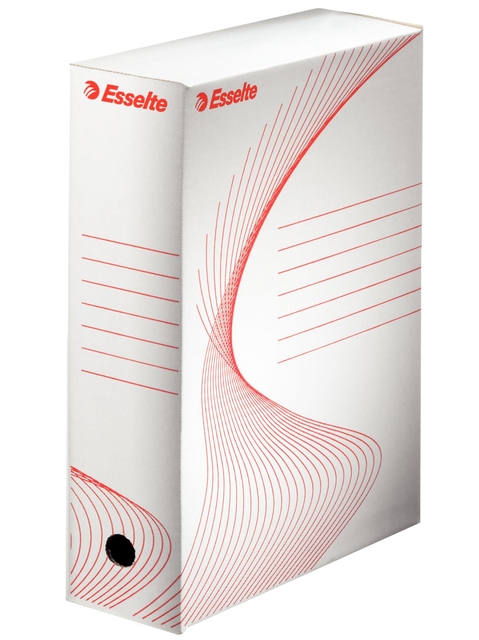Boîte archives Esselte Standard 100mm 352x250mm blanc