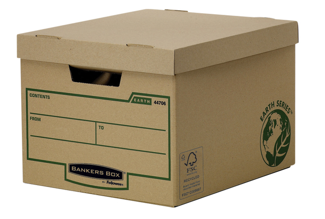 Boîte à archives Bankers Box Earth 270x335x391mm brun