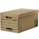 Opbergdoos Bankers Box Earth flip top bruin
