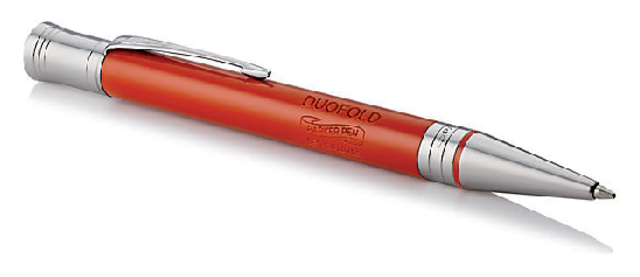 Balpen Parker Duofold Classic Vintage big lacquer red CT medium