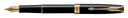 Vulpen Parker Sonnet black lacquer GT medium