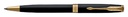 Stylo bille Parker Sonnet Matte Black Lacquer GT Medium