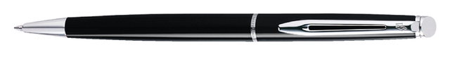 Stylo bille Waterman Hémisphère Noir Laqué CT Medium