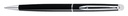 Stylo bille Waterman Hémisphère Noir Laqué CT Medium
