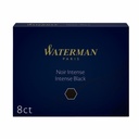 Cartouche d'encre Waterman nr23 Longue noir boîte 8 pièces