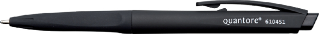 Stylo bille Quantore Soft rétractable noir