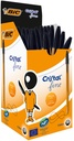 Stylo bille BIC Cristal Fin noir