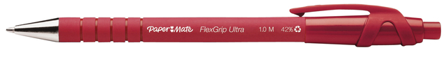 Stylo bille Paper Mate Flexgrip Ultra Medium rouge